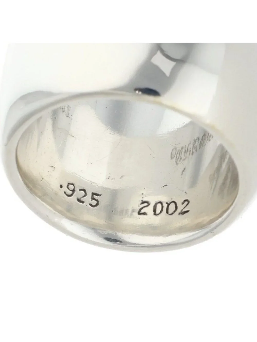 Chrome Hearts Clssc Oval Star Classic Silver Ring